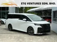 2024 Toyota Vellfire 2.4 Z Premier MPV with 5 Years Free Service