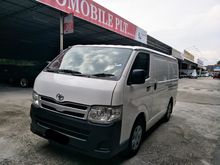 (MCO OFFER) (OTR PRICE) TOYOTA HIACE PANEL VAN 2.5 DIESEL MT ONE OWNER