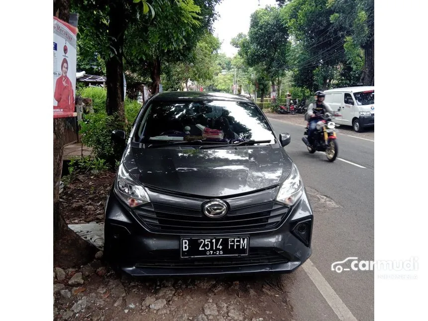 Jual Mobil Daihatsu Sigra 2020 M 1.0 di Jawa Barat Manual MPV Abu