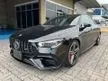 Recon 2020 MERCEDES BENZ CLA45 S AMG 2.0 TURBOCHARGE FULL SPEC FREE 5 YEARS WARRANTY
