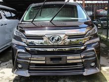 2015 Toyota Vellfire 2.5 X MPV (A) UNREG