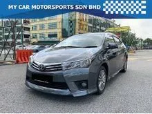 YR2016 Toyota Corolla Altis 1.8 G (A) SEDAN / LEATHER / P.START / R.CAMERA