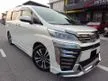 Used 2019 2021 Toyota Vellfire 2.5 ZG (A) JBL HOME THEATER 4 CAMERA 360 SURROUND CAMERA POWER BOOT