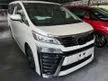 Recon 2018 Toyota Vellfire 2.5 ZG // JBL // SUNROOF // 4 CAN - Cars for sale