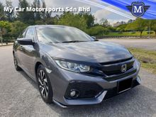 2017 Honda Civic 1.8 S i-VTEC Sedan TYPE-R BODYKIT PUSH START/POWER SEAT/REVERSE CAMERA WELL MAINTAIN CONDITION