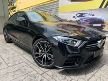 2019 MERCEDES BENZ CLS53 AMG PREMIUM PLUS COUPE , SURROUND VIEW CAMERA WITH BURMASTER PREMIUM SURROUND SOUND