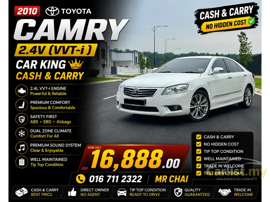 2010 Toyota Camry V Sedan