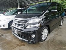 2012/16 Toyota Vellfire (A) 2.4 Z -BEST DEAL-