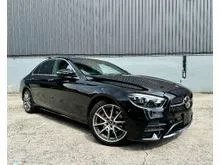 2021 Mercedes-Benz E300 2.0 AMG Line Sedan PREMIUM PLUS BURMESTER SOUND MEMORY SEATS PANAROMIC ROOF 22K+ KM ONLY JAPAN UNREG
