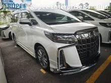 2023 Toyota Alphard 2.5 TYPE GOLD EDITION 3 LED MODELLISTA BODYKIT JBL THEATRE DIGITAL INNER MIRROR BLIND SPOT MONITOR SURROUND CAMERA MILEAGE 15K KM