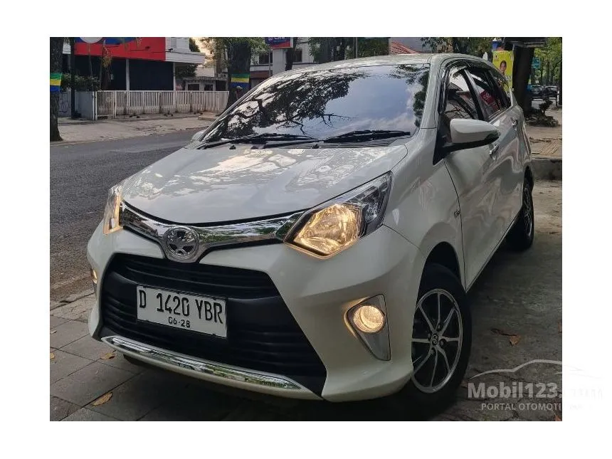 Jual Mobil Toyota Calya 2018 G 1.2 di Jawa Barat Manual MPV Putih Rp 125.000.000