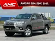 Used 2017 Toyota HILUX 2.4 G VNT (A) 4x4 1 OWN P/START LEATHER [WARRANTY]
