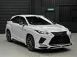 Recon 2021 Lexus RX300 2.0 F Sport SUV # GRADE 5A, TRD BODY KIT, PANORAMIC ROOF, RED LEATHER, 360 CAMERA, BSM