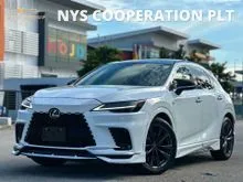 2023 Lexus RX350 2.4 Turbo F Sport AWD SUV Unregistered Mark Levinson Sound System Call or WhatsApp for Best Offer