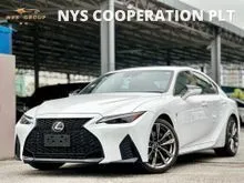 2023 Lexus IS300 F Sport 2.0 Turbo Sedan Unregistered  Call or WhatsApp for Best Offer