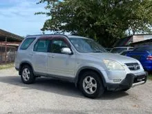 #Consignment Unit# 2002 Honda CR-V 2.0 4WD (A) Engine Gearbox Good, Cooling Aircond, Front 2 2026 Tyres, Nice Condition