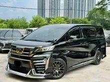2017 Toyota Vellfire 2.5 Z Golden Eyes MPV