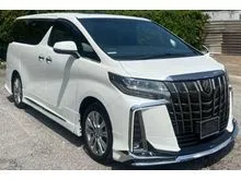 2022 Toyota Alphard 2.5 S Type Gold MPV FREE MINOR SERVICE BEFORE DELIVERY