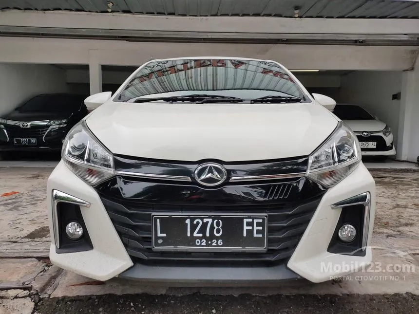 Jual Mobil Daihatsu Ayla 2020 R 1.2 di Jawa Timur Automatic Hatchback Putih Rp 140.000.000