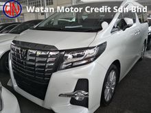 2015 Toyota Alphard 2.5 SA/UNREG/JAPAN/NO GST