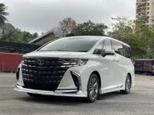 2023 Toyota Alphard 2.5 Z Modellista Sunroof 8,000KM