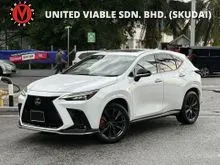 2022 Lexus NX 350 2.4 F Sport SUNROOF 4CAM 33K KM 5YRS LEXUS WARRANTY