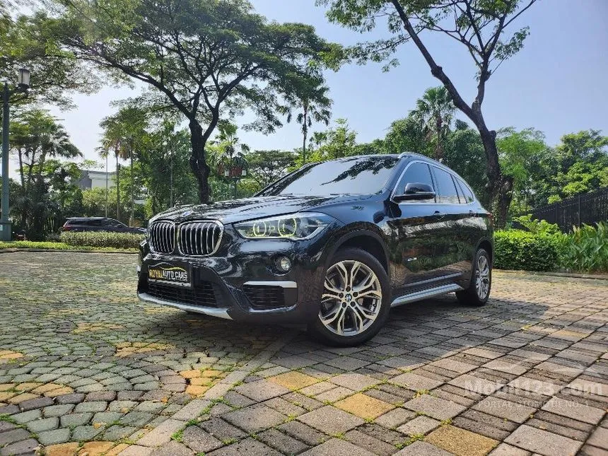 Jual Mobil BMW X1 2018 sDrive18i xLine 1.5 di DKI Jakarta Automatic SUV Hitam Rp 379.000.000