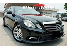 2012 Mercedes-Benz E250 CGI 1.8 Avantgarde Sedan
