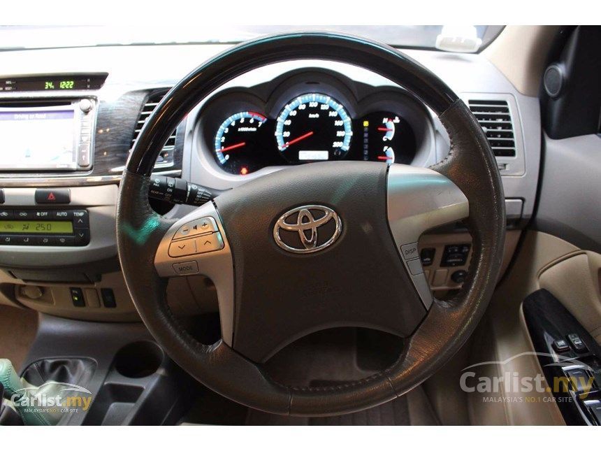 2012 Toyota Fortuner V SUV
