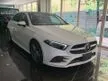 Recon 2019 Mercedes-Benz A180 1.3 AMG Line Hatchback, Auction Grade 5A, P/Roof, HUD, Memory Seat, 360 Cam, New MBUX - Cars for sale
