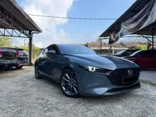 2020 Mazda 3 2.0 SKYACTIV-G High Plus Hatchback-FULL SERVICE MAZDA-LOW MIL SPORTY GREY-