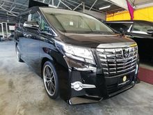 2016 Toyota Alphard 2.5 SC CRAZY PROMOTION