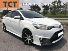 2013 Toyota Vios 1.5 (A), BLACK INTERIOR, NO REPAIR NEEDED, REVERSE CAMERA, NAVIGATOR, TRD FULL BODYKIT