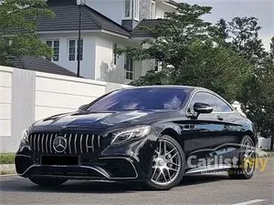 2019 MERCEDES-BENZ S63 AMG COUPE (A) C217 4.0 Bi-Turbo New Facelift Super high Spec  nine-speed AMG Speedshift MCT. Full service record by Mercedes