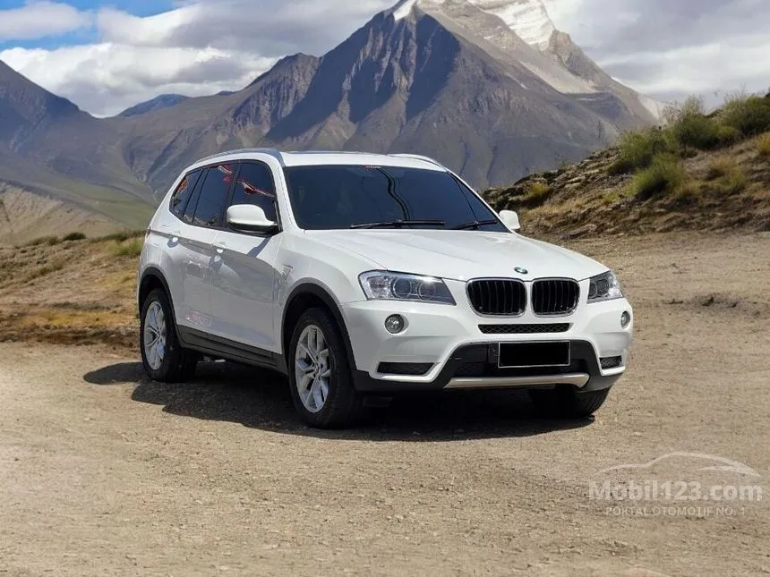 Jual Mobil BMW X3 2013 xDrive20i xLine 2.0 di Jawa Timur Automatic SUV Putih Rp 315.000.000