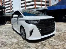 2024 Toyota Alphard Z 2.5 Auto Grade 5 Mileage 7K Panoramic Roof Spare Tyre