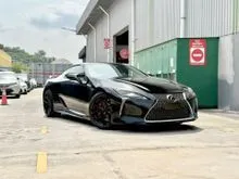 2020 Lexus LC 500 5.0 Coupe (A)  Armytrix Exhaust System / Mark Levinson / Direct Owner Deal / Red Leather