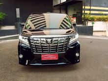 Toyota Alphard 2.5 G ATPM AT 2017 Hitam Km.19rb Record