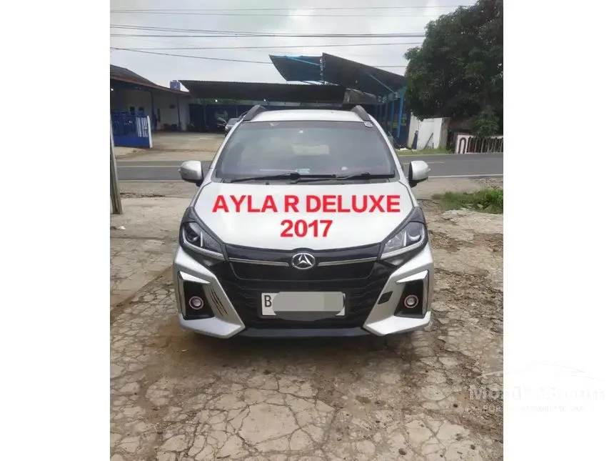 Jual Mobil Daihatsu Ayla 2017 R Deluxe 1.2 di Lampung Manual Hatchback Putih Rp 125.000.000
