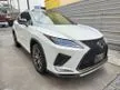 Recon [GRED 4.5] 2019 LEXUS RX300 2.0 F SPORT F/L SUV 2WD P/ROOF 360 CAMERA HUD RED L/SEAT P/BOOT PRE