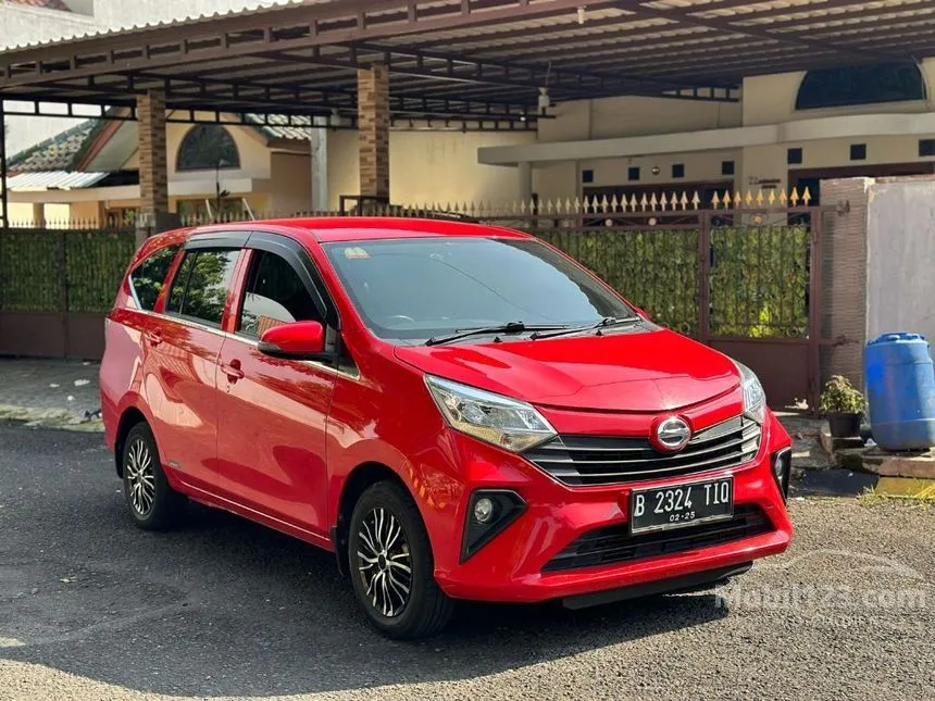 Jual Mobil Daihatsu Sigra 2019 X Deluxe 1.2 di Jawa Barat Manual MPV Merah Rp 115.000.000