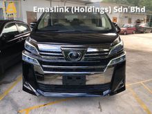 2018 Toyota Vellfire 2.5 Facelift X 8seather 360view Power Boot LED Light Beige Interior Colour Push Start 7G