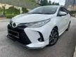 Used 2022 Toyota Vios 1.5 (A), mileage 22K KM, warranty till 2027
