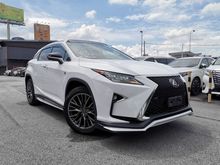 2017 Lexus RX200t 2.0 F Sport (TRD BODYKIT,FULL SPEC, 4 YR WARRANTY)