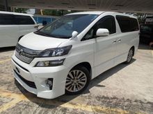2013 Toyota Vellfire 2.4 Z (a) -- UNREG --