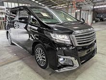 2015 Toyota Alphard 3.5SAC JBL PREMIUM SOUND PILOT SEAT POWER BOOT 4YEARS WARRANTY UNREGISTERED