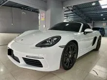 2020 Porsche 718 2.0 Boxster Convertible (A) MILEAGE16K PDLS KEYLESS BLACKLEATHER SPORTEXHAUST CARRERARIMS