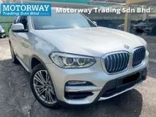 2018 BMW X3 2.0 xDrive30i FULL SERVICE RECORD BY BMW