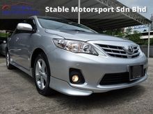 2012 Toyota Corolla Altis 1.8 E Sedan * REGISTRATION CARD ATTACHED * UNDER WARRANTY * ON TIME SERVICE
