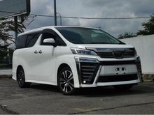 2019 Toyota Vellfire 3.5 Z G Edition ZG ZAG BRAND NEW FULLSPEC